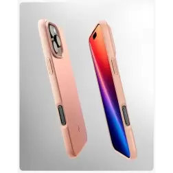 Spigen Thin Fit MagSafe, rose titanium - iPhone 16 Pro