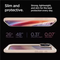 Spigen Ultra Hybrid, rose titanium - iPhone 16 Pro