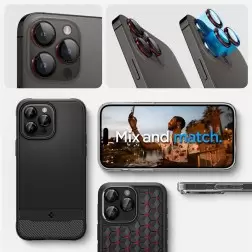 Spigen Glass tR EZ Fit Optik Pro 2 Pack, L-s - iPhone 16/15/14 Pro / 16/15/14 Pro Max