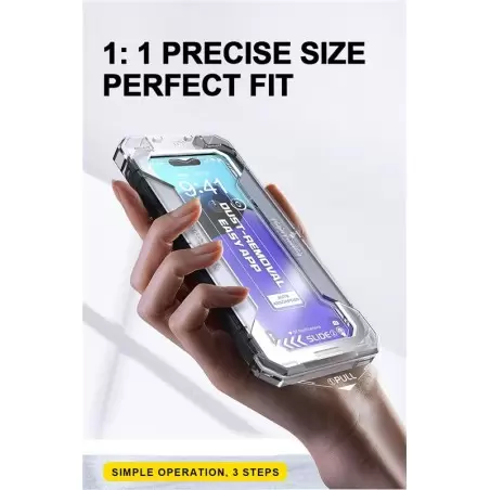 Mobile Origin Yellow Screen Guard with easy application, iPhone 16 Pro Max