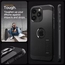 Spigen Tough Armor MagSafe, black - iPhone 15 Pro Max
