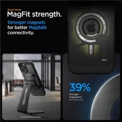 Spigen Tough Armor MagSafe, black - iPhone 15 Pro Max