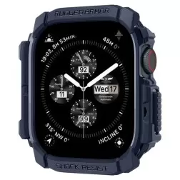 Spigen Rugged Armor, navy blue - Apple Watch 10 46mm