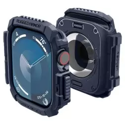 Spigen Rugged Armor, navy blue - Apple Watch 10 46mm