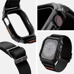 Spigen Lite Fit Pro, matte black - Apple Watch 10 46mm