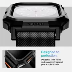 Spigen Lite Fit Pro, matte black - Apple Watch 10 46mm