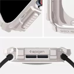 Spigen Rugged Armor, dune beige - Apple Watch 10 46mm