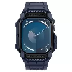 Spigen Rugged Armor Pro, navy blue - Apple Watch 10 42mm