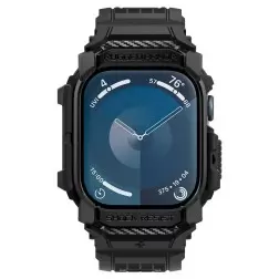 Spigen Rugged Armor Pro, matte black - Apple Watch 10 46mm