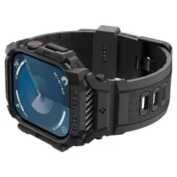 Spigen Rugged Armor Pro, matte black - Apple Watch 10 46mm