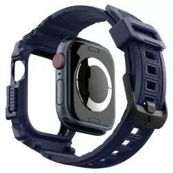 Spigen Rugged Armor Pro, navy blue - Apple Watch 10 46mm