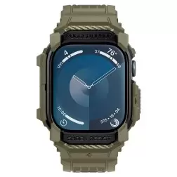 Spigen Rugged Armor Pro, vintage khaki - Apple Watch 10 46mm