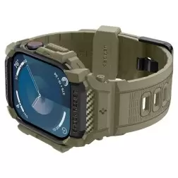Spigen Rugged Armor Pro, vintage khaki - Apple Watch 10 46mm