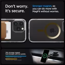 Spigen Ultra Hybrid MagSafe, auksas - iPhone 15 Pro