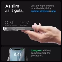Spigen Ultra Hybrid MagSafe, auksas - iPhone 15 Pro