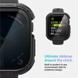 Spigen Tough Armor, black - Apple Watch 10 46mm