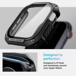 Spigen Tough Armor, black - Apple Watch 10 46mm