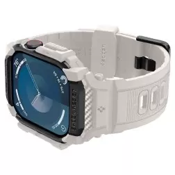 Spigen Rugged Armor Pro, dune beige - Apple Watch 10 42mm