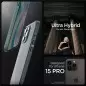 Spigen Ultra Hybrid, šaltas žalias - iPhone 15 Pro
