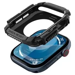 Spigen Rugged Armor, matte black - Apple Watch 10 46mm