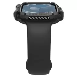 Spigen Rugged Armor, matte black - Apple Watch 10 46mm