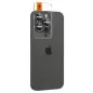Spigen Glass tR EZ Fit Optik Pro 2 Pack, desert titanium - iPhone 16 Pro/Pro Max