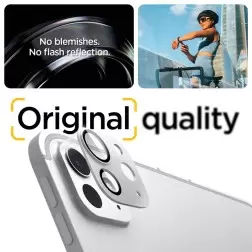 Spigen Glass tR EZ Fit Optik Metal 1 Pack, silver - iPad Pro 13" 2024 / iPad Pro 11" 2024