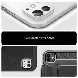 Spigen Glass tR EZ Fit Optik Metal 1 Pack, silver - iPad Pro 13" 2024 / iPad Pro 11" 2024