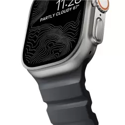 Rocky Point band for Apple Watch Ultra – titanium and FMK rubber band