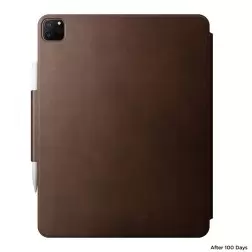 Nomad Leather Folio Plus, brown - iPad Pro 12.9" (2022/2021/2020/2018), iPad Air 13" (M2)