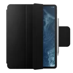 Nomad Leather Folio Plus, black - iPad Pro 12.9" (2022/2021/2020/2018), iPad Air 13" (M2)