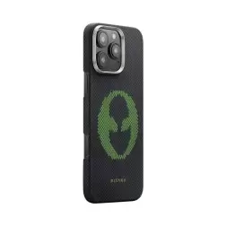 Pitaka x Aries Tactile Woven Case, Alien - iPhone 16 Pro