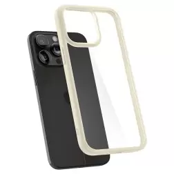 Spigen Ultra Hybrid, tylusis bežas - iPhone 15 Pro