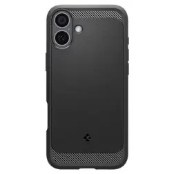 Spigen Rugged Armor MagSafe, matte black - iPhone 16 Plus