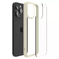 Spigen Ultra Hybrid, tylusis bežas - iPhone 15 Pro