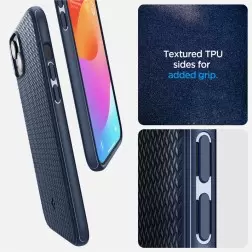 Spigen Mag Armor MagSafe, tamsiai mėlyna - iPhone 15