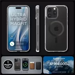 Spigen Ultra Hybrid MagSafe, anglies pluoštas - iPhone 15 Pro Max