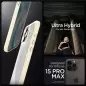 Spigen Ultra Hybrid, tylusis bežas - iPhone 15 Pro Max
