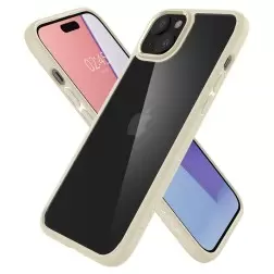 Spigen Ultra Hybrid, tylusis bežas - iPhone 15