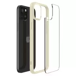 Spigen Ultra Hybrid, tylusis bežas - iPhone 15