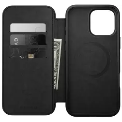 Nomad Odinis Folio, juoda - iPhone 16 Pro Max