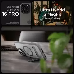 Spigen Ultra Hybrid s MagSafe, šaltas pilkas - iPhone 6.3" 2024