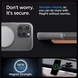Spigen Ultra Hybrid s MagSafe, šaltas pilkas - iPhone 6.3" 2024