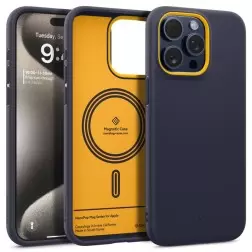 Spigen Caseology Nano Pop Mag, mėlynosios mėlynės - iPhone 15 Pro Max