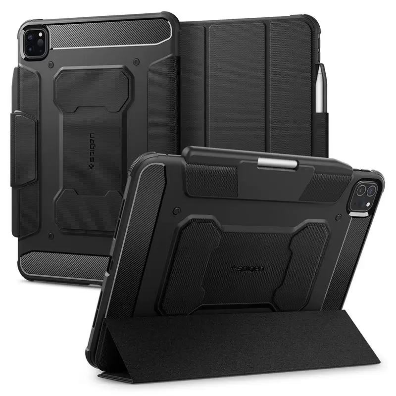 Spigen Rugged Armor Pro, must - iPad Pro 11" 2024