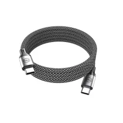 Mobile Origin Magnetinis kabelis USB-C į USB-C 1m, juoda
