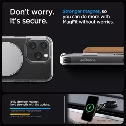 Spigen Ultra Hybrid s MagSafe, kristalas aiškus - iPhone 15 Pro Max