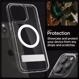 Spigen Ultra Hybrid s MagSafe, kristalas aiškus - iPhone 15 Pro Max