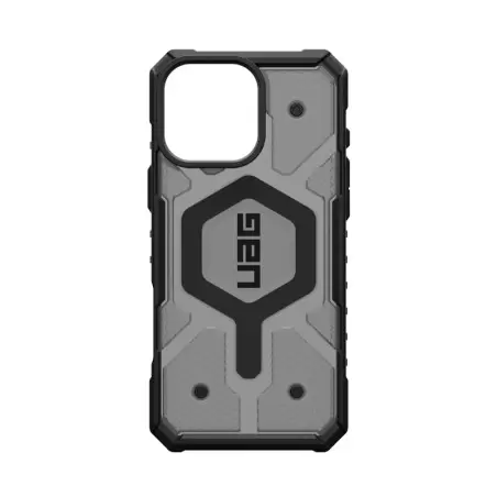 UAG Pathfinder Caurspīdīgs MagSafe, pelēks - iPhone 16 Pro Max