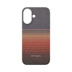 Pitaka Tactile Woven Case, Sunset - iPhone 16